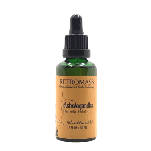 Ashwagandha Oil - Ayurvedic Herbal Remedy - Certified Organic by Retromass