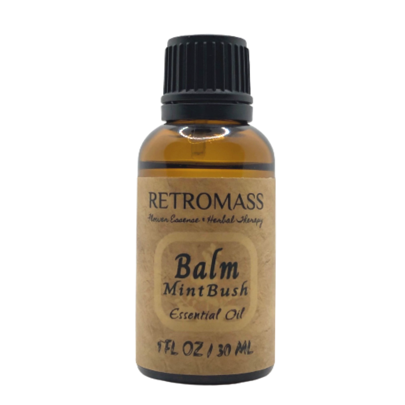 Balm Mint Bush Essential Oil by Retromass