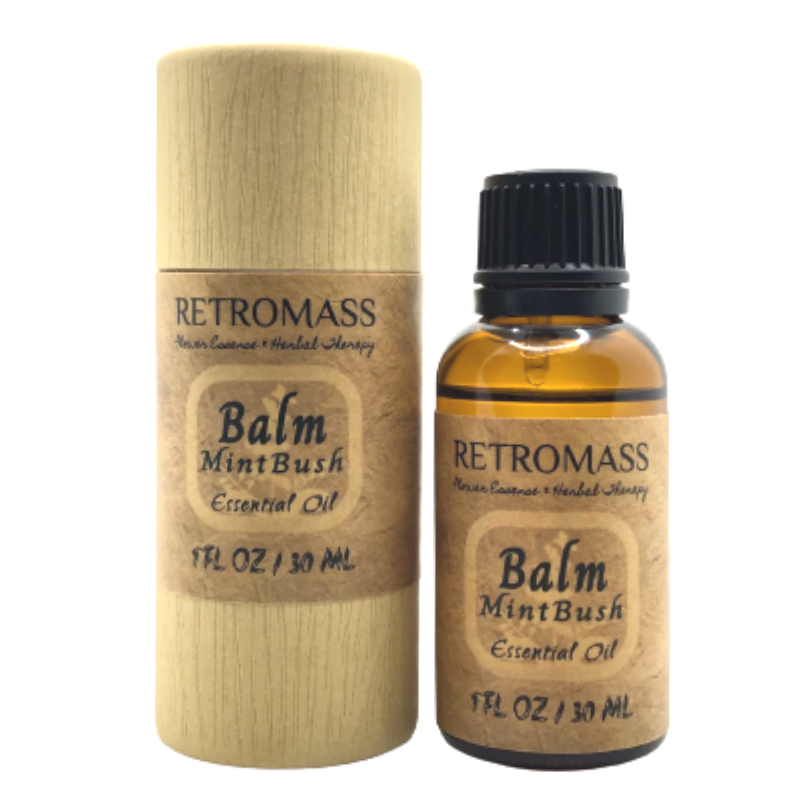 Balm Mint Bush Essential Oil by Retromass