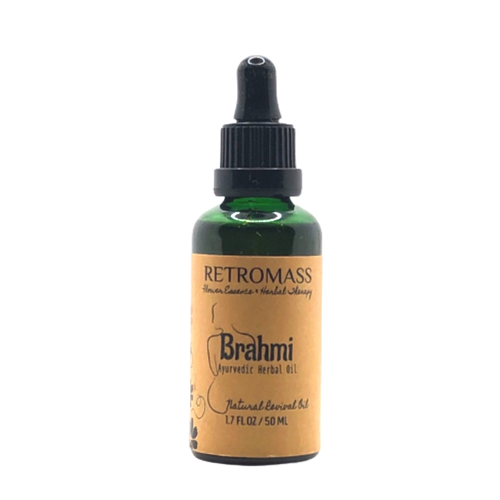 Brahmi Oil - Ayurvedic Herbal Remedy - Certified Organic by Retromass