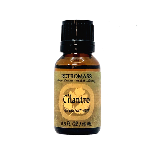 Cilantro Essential Oil Certified Organic by Retromass.
