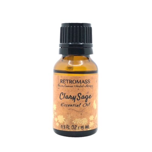 Clary Sage Essential Oil by Retromass