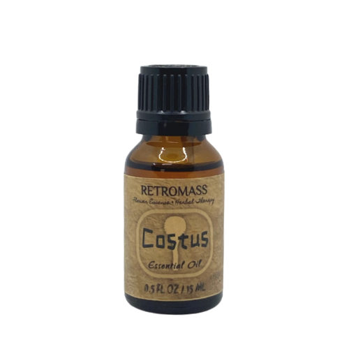 Costus Root Essential Oil Certified Organic by Retromass.
