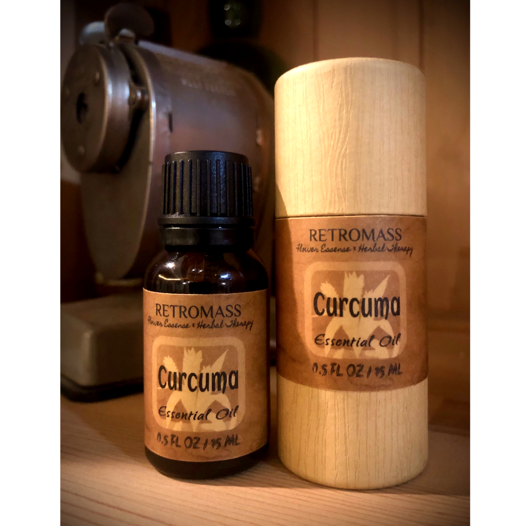 Curcuma Essential Oil by Retromass.