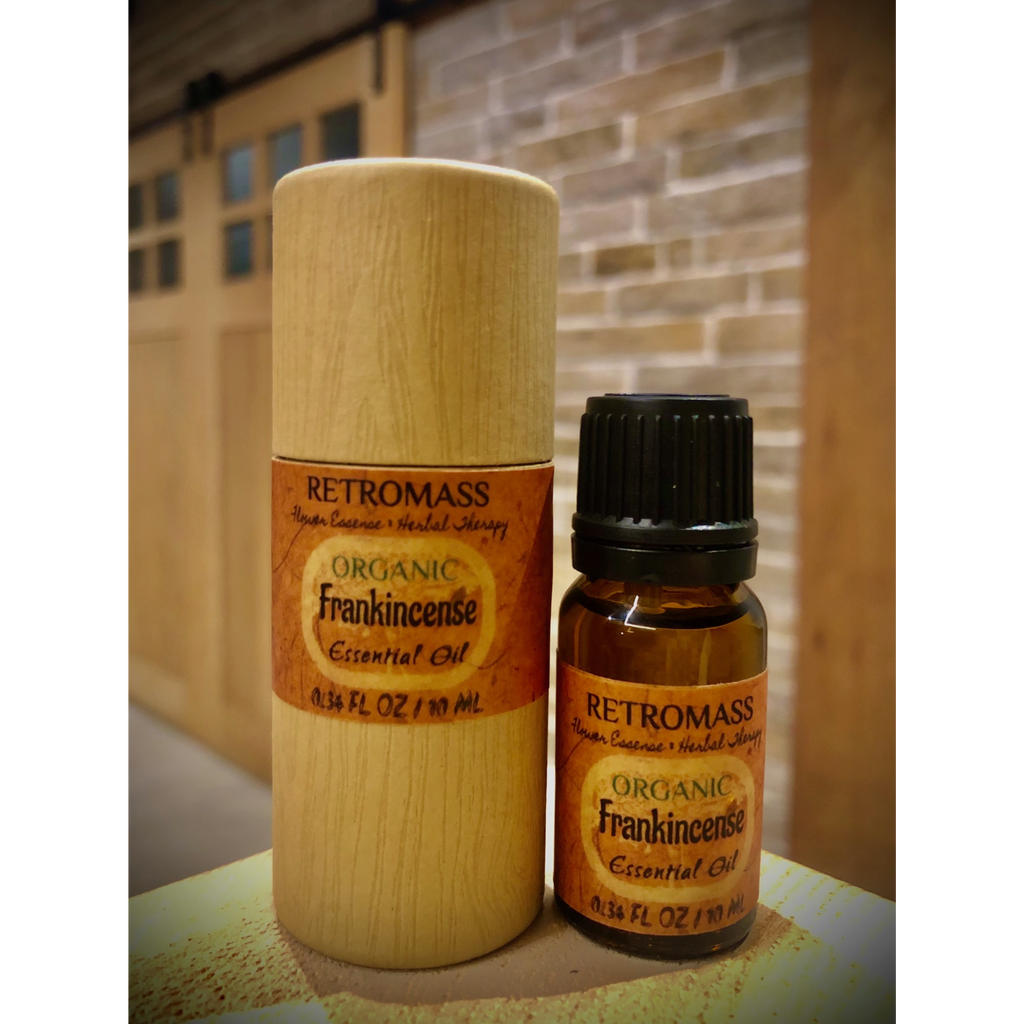 Frankincense Organic Essential Oil by Retromass 0.34f.oz/10ml