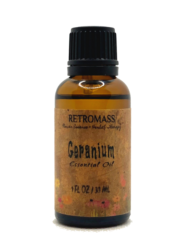 Geranium Essential Oil Certified Organic by Retromass