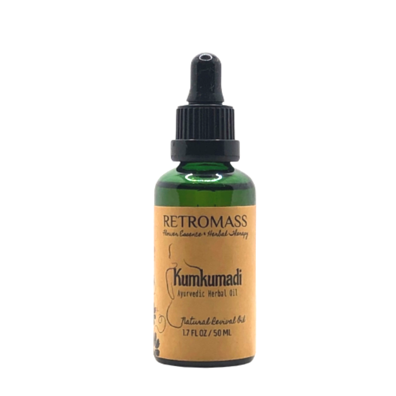 Kumkumadi Oil - Ayurvedic Herbal Remedy - Certified Organic by Retromass