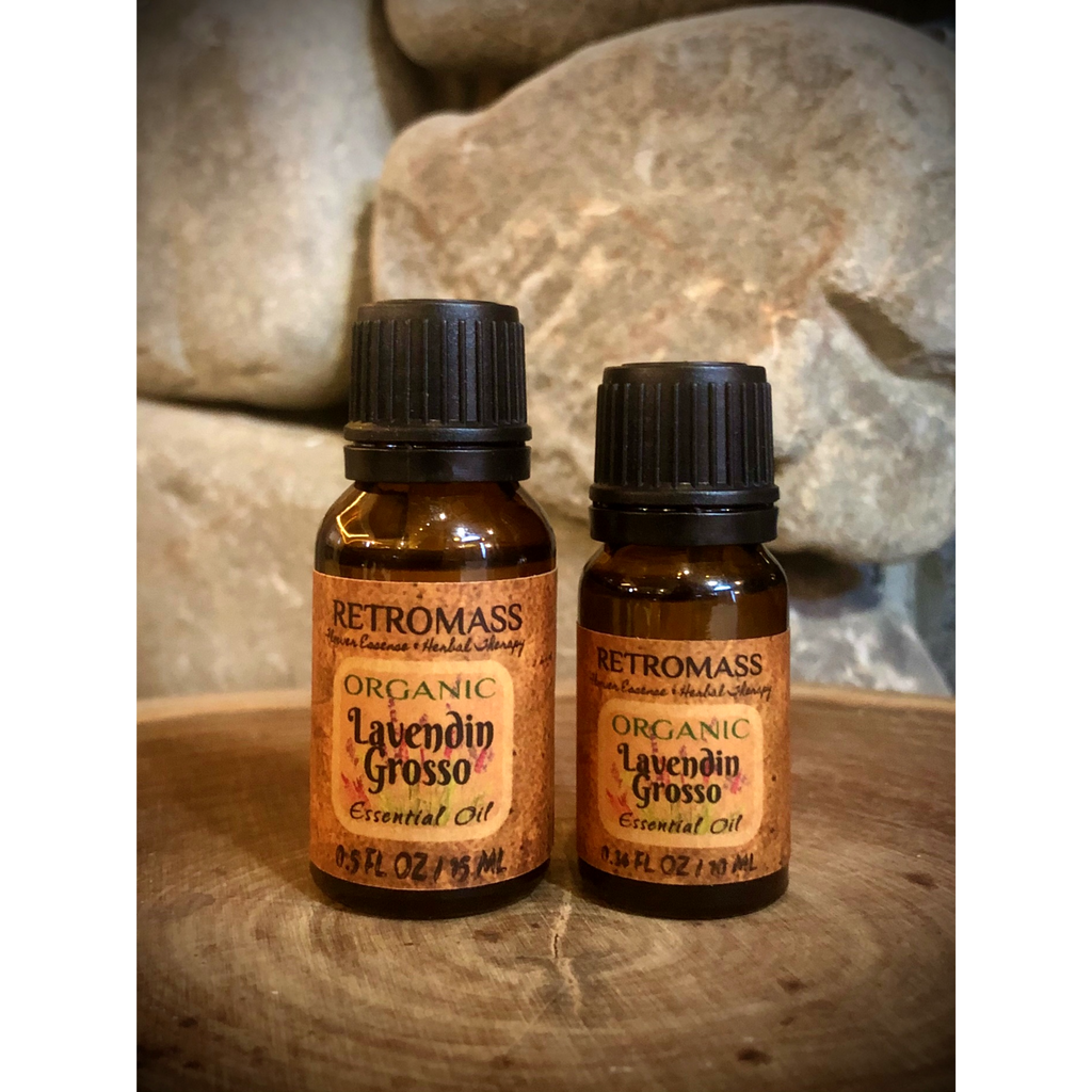 Lavandin Organic Essential Oil Certified Organic by Retromass