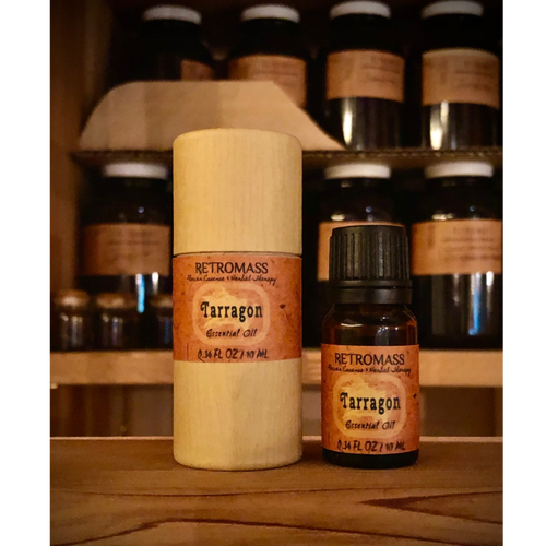 Tarragon Essential Oil - Certified Organic 0.34f.oz/10ml by Retromass