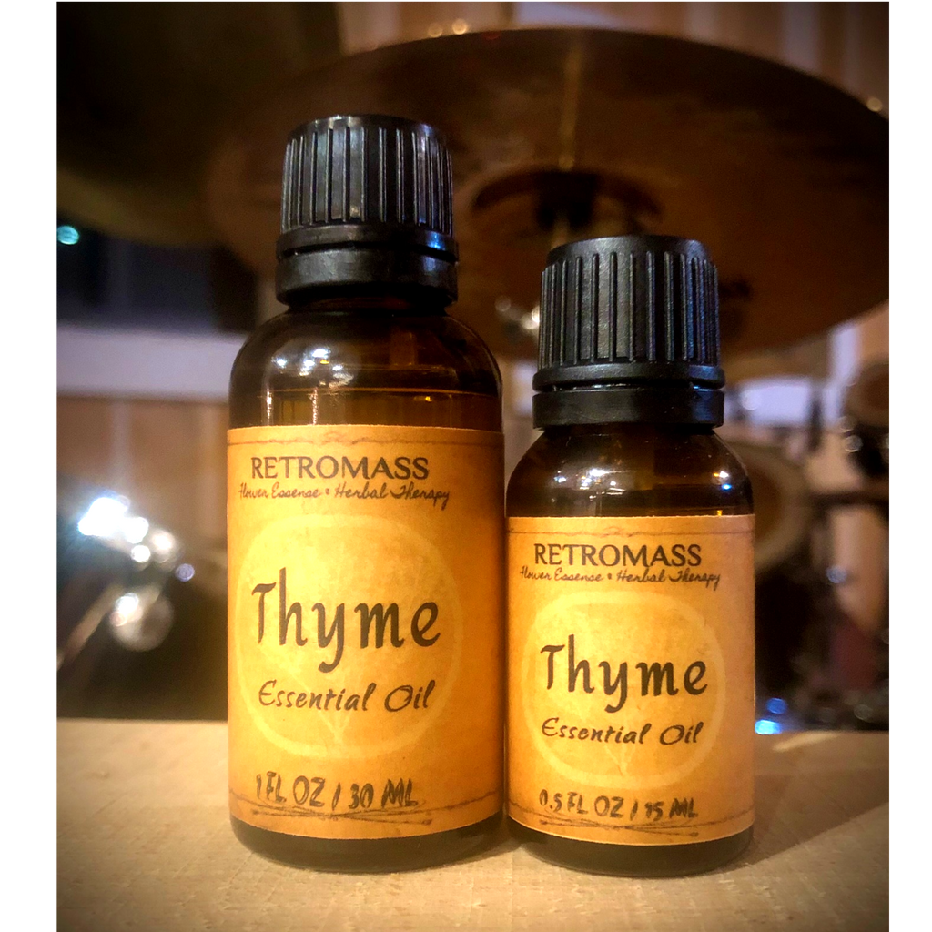 Thyme Essential Oil - Certified Organic by Retromass.